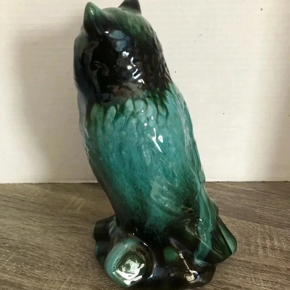 Vintage Blue  Mountain Pottery Owl - Picture 4 of 12